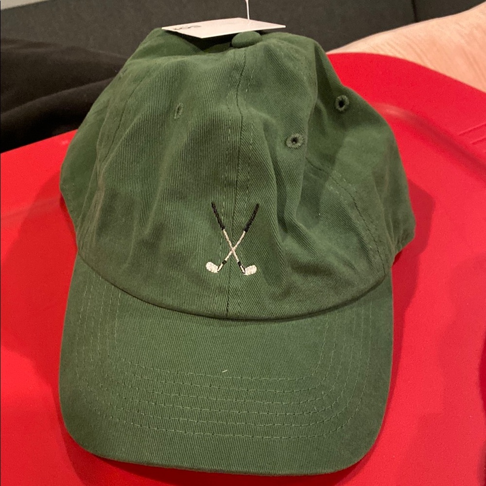 Green Golf Cap